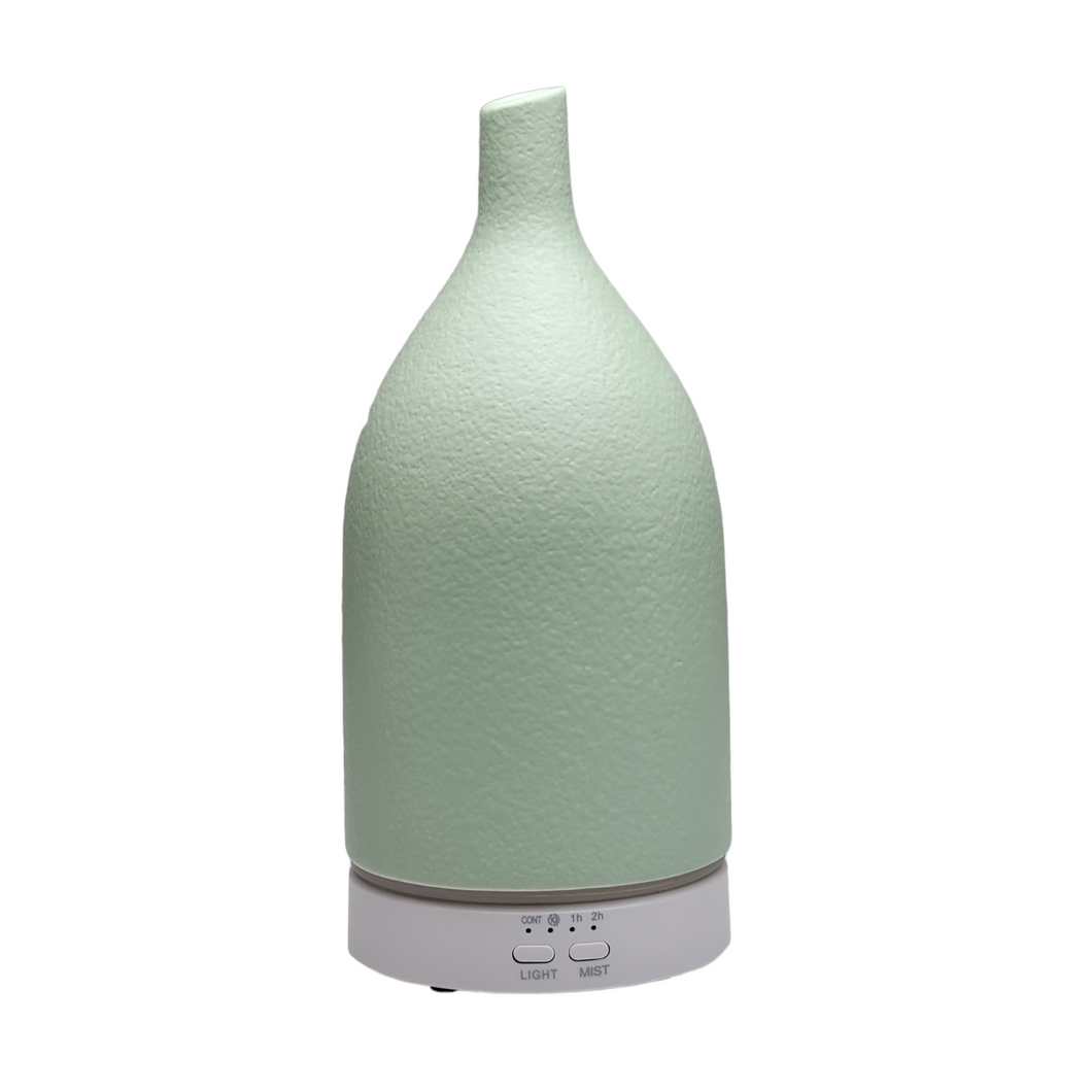 Ceramic Essential Oils Diffuser 120ml - Green