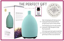 Turquoise Silica Essential Oils Diffuser, 60ml, with 5ml Bottle of Lavender