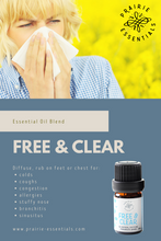 Free & Clear Congestive Essential Oil Blend, 15ml