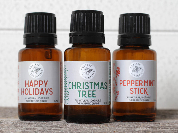 Holiday Joy Essential Oil Blends Set of 3, 15ml